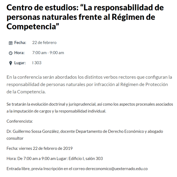 Evento Guillermo Sossa